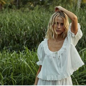 Doen Lazuli top NWT sz S